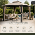 DAMRELA Luxury Outdoor Garden Gazebo